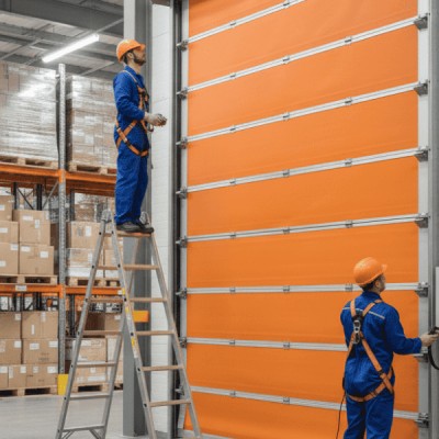 Dernière réalisation Fermetal Paris : Dépannage rideau métallique Paris - Réparation et maintenance portes industrielles