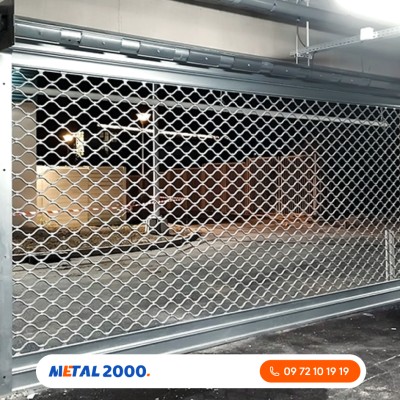 Installation grille métallique Lyon, métallerie lyon 1