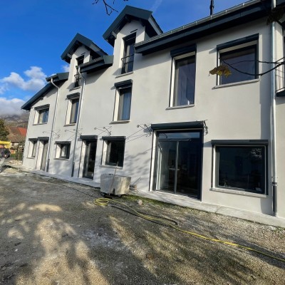 Rénovation de façades à la chaux  à AIX-Les-BAIN 4