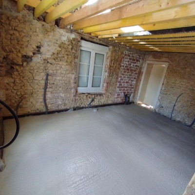 dallage Chaux / Ciment 1