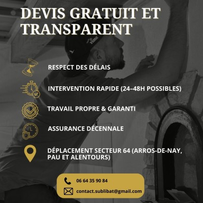 Dernière réalisation SUBLIBAT