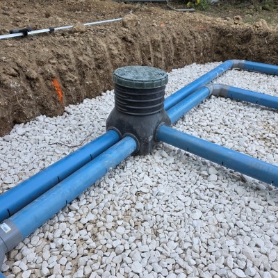 Fosse septique individuelle avec filtre à sable 4