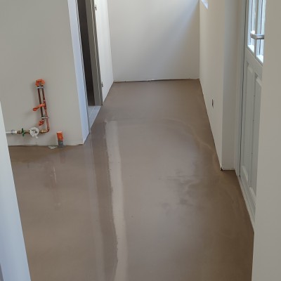 Chantier réalisé bandes a joints, peinture, papier peint 3