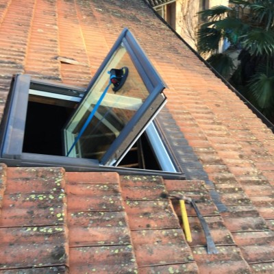 Installation de fenêtre de toit 3