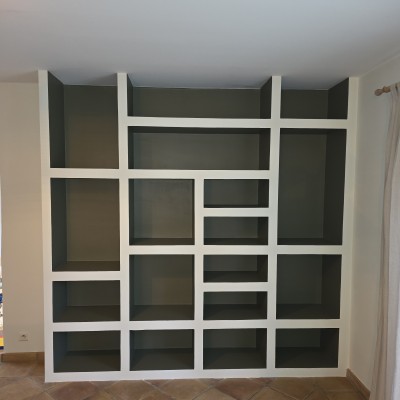 Dernière réalisation Couleurs du luberon peinture, décoration Berritto toni