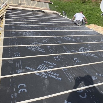 Dernière réalisation Baptiste Cunat Maçonnerie