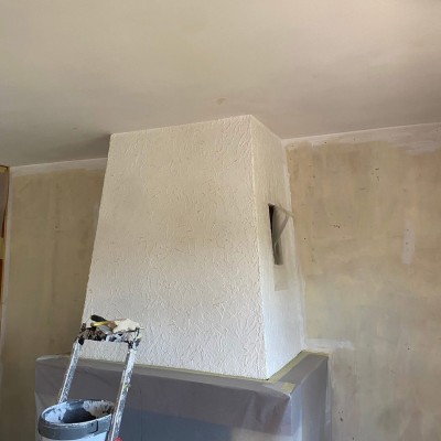 Rénovation d’une hotte de cheminée et plafond 2