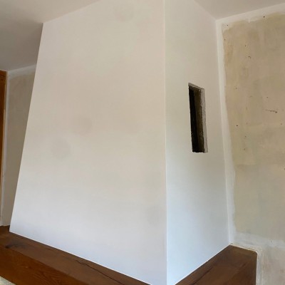 Rénovation d’une hotte de cheminée et plafond 4