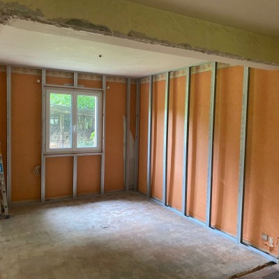 Rénovation salle / salon 1
