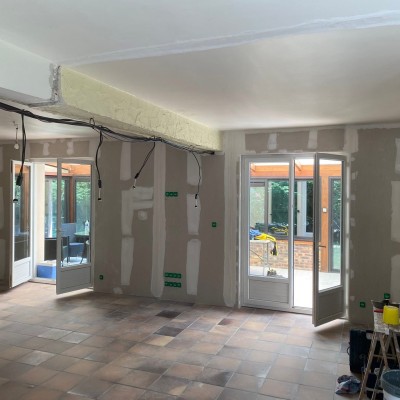 Rénovation salle / salon 4