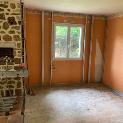 Rénovation salle / salon 2