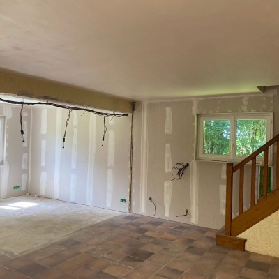 Rénovation salle / salon 5