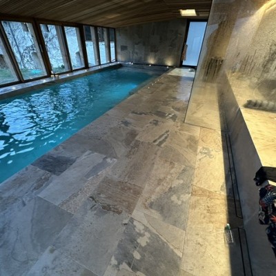 Dernière réalisation Baptiste Cunat Maçonnerie