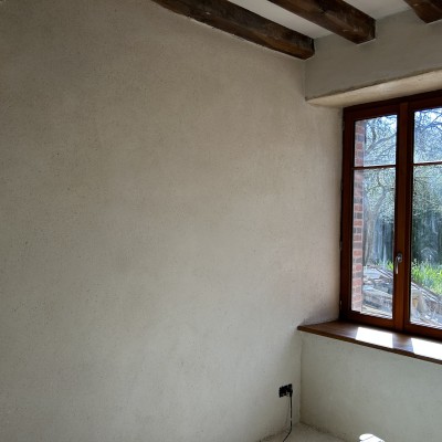 Enduit chaux chanvre 2