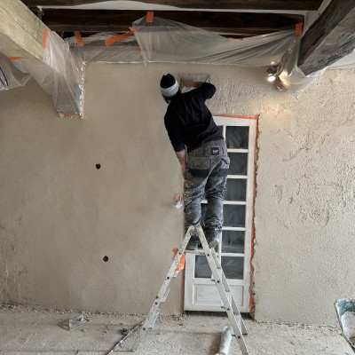 Enduit chaux chanvre 5