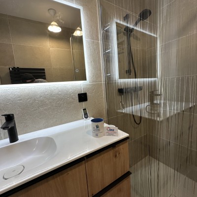 Dernière réalisation NSG Plomberie-Chauffage-Domotique