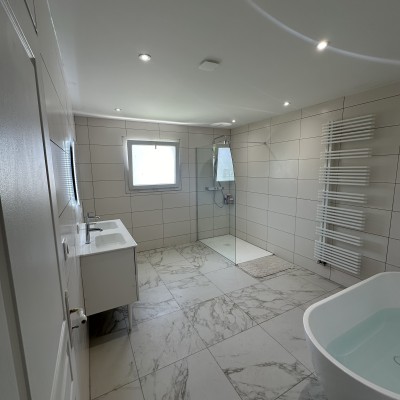 Dernière réalisation NSG Plomberie-Chauffage-Domotique