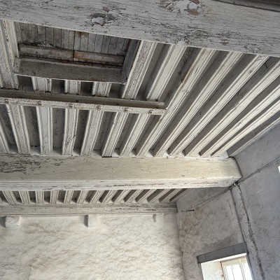 Solivage et colombage avant après 1