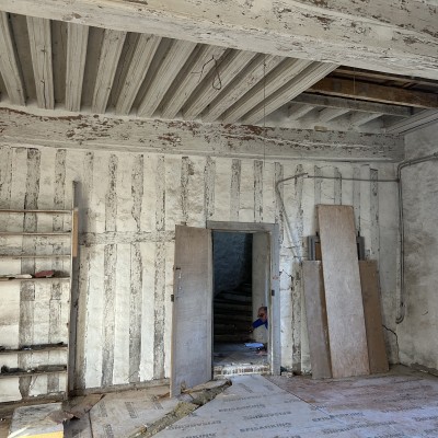 Solivage et colombage avant après 3