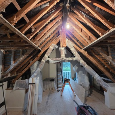 Isolation de combles 1