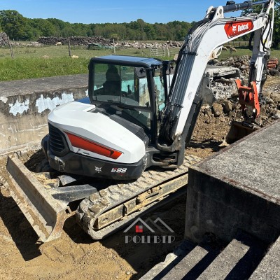 RENOVATION  PISCINE BETON 12 x 5 m 3