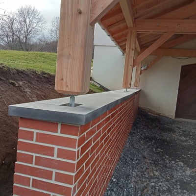 Dernière réalisation SmjL maçonnerie/bois