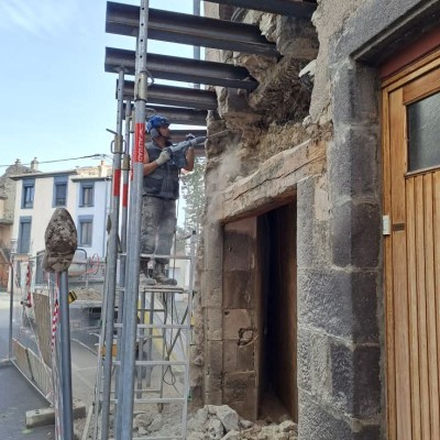 Dernière réalisation SmjL maçonnerie/bois