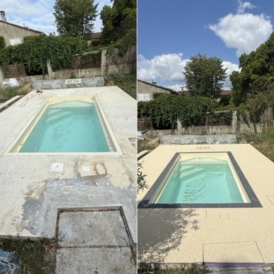 Dernière réalisation damien petillon Carrelage