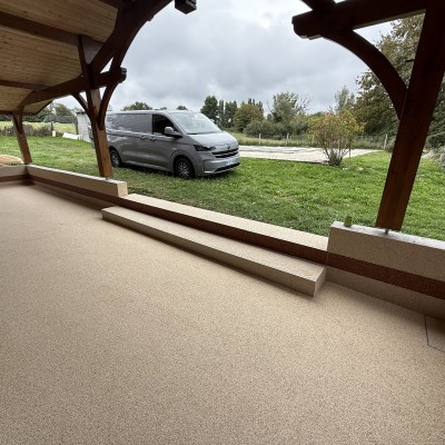 Dernière réalisation damien petillon Carrelage