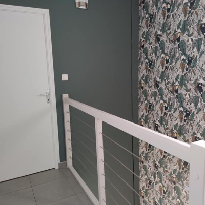 Pose de papier peint 4