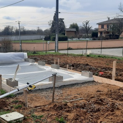 Réalisation des plages. 1