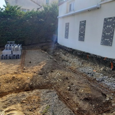 Réalisation d'un aménagement autour d'une piscine 2