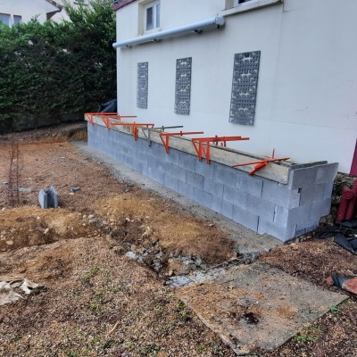 Réalisation d'un aménagement autour d'une piscine 3