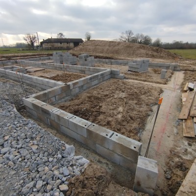 Réalisation d'une maison avec garage 2