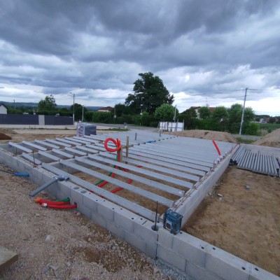 Réalisation d'une maison mitoyenne 3