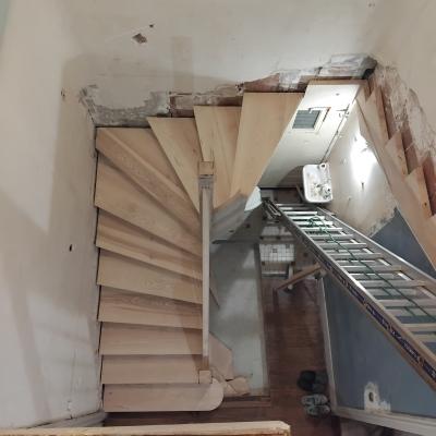Dernière réalisation Sauger charpente et escalier bois