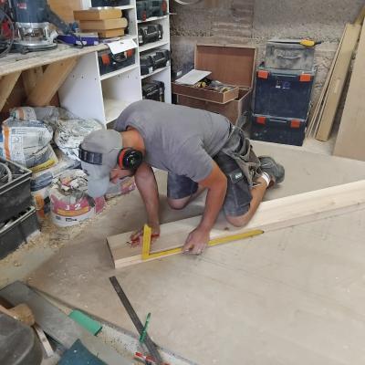 Dernière réalisation Sauger charpente et escalier bois