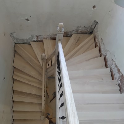 Dernière réalisation Sauger charpente et escalier bois