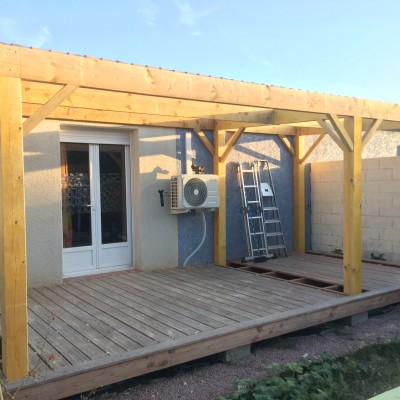 Dernière réalisation Sauger charpente et escalier bois