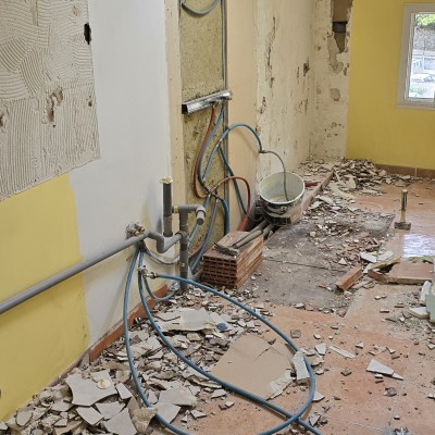 réfection d'une salle de bain 1