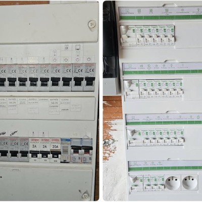 Dernière réalisation Axel Bozzat (A.B.O Electricité)