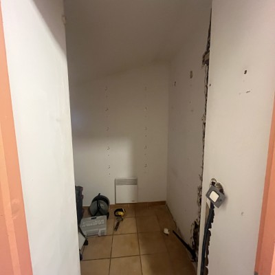 Chantier salle de bain Avant 4