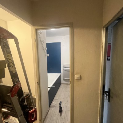 Chantier salle de bain Avant 1