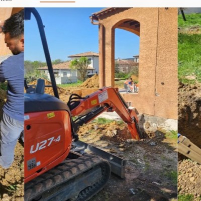 Création de massif pour renforcement de fondation 1