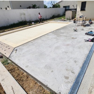 Création terrasse piscine 1
