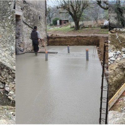 Réalisation radier 1