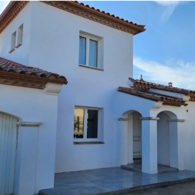 Rénovation façade monocouche 2