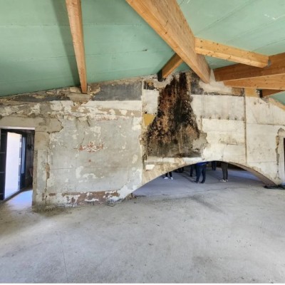 Rénovation façade à la chaux 2