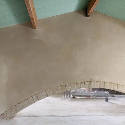 Rénovation façade à la chaux 1