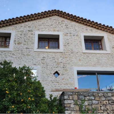 Rejointoiement mur en pierre à la chaux 2